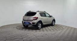 Renault Sandero Stepway 2016 годаүшін3 730 000 тг. в Алматы – фото 5