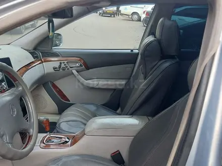 Mercedes-Benz S 320 2001 года за 4 850 000 тг. в Шымкент – фото 10