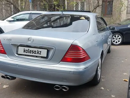 Mercedes-Benz S 320 2001 года за 4 850 000 тг. в Шымкент – фото 9