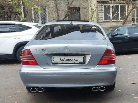 Mercedes-Benz S 320 2001 года за 4 850 000 тг. в Шымкент – фото 8