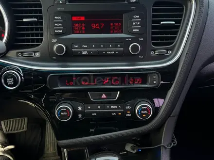 Kia K5 2013 года за 8 300 000 тг. в Алматы – фото 11