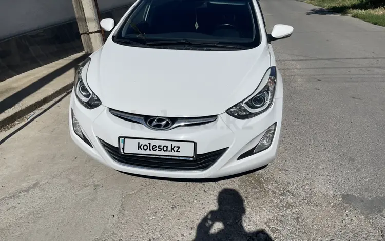 Hyundai Elantra 2016 года за 5 900 000 тг. в Шымкент