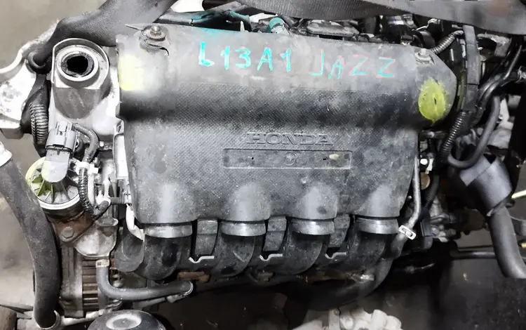 Двигатель на хонда jazz L13A1 за 101 010 тг. в Алматы