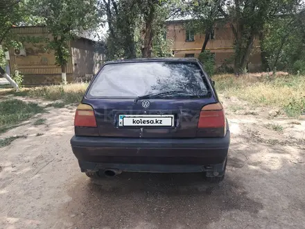 Volkswagen Golf 1992 года за 700 000 тг. в Шымкент – фото 4