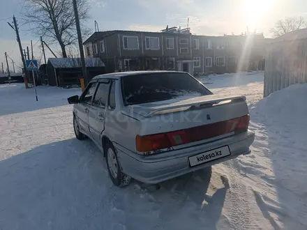 ВАЗ (Lada) 2115 2005 года за 900 000 тг. в Костанай – фото 3