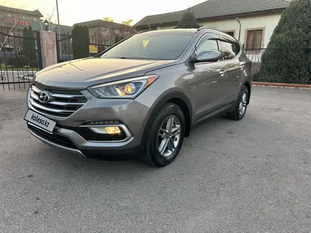 Hyundai Santa Fe 2018 года за 11 600 000 тг. в Алматы – фото 3