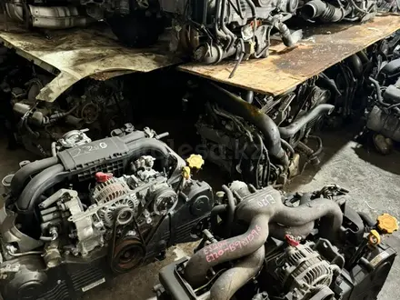 Привозной двигатель субару EJ25 EJ20 EZ30 за 280 000 тг. в Усть-Каменогорск – фото 2