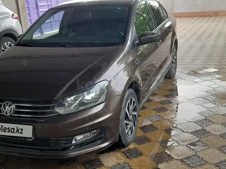 Volkswagen Polo 2019 года за 7 500 000 тг. в Туркестан – фото 4