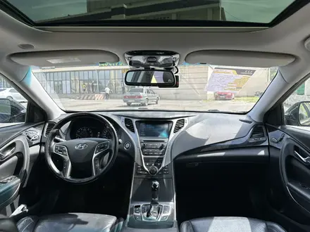 Hyundai Grandeur 2014 года за 8 800 000 тг. в Тараз – фото 24
