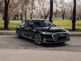 Audi A8 2018 года за 35 500 000 тг. в Алматы