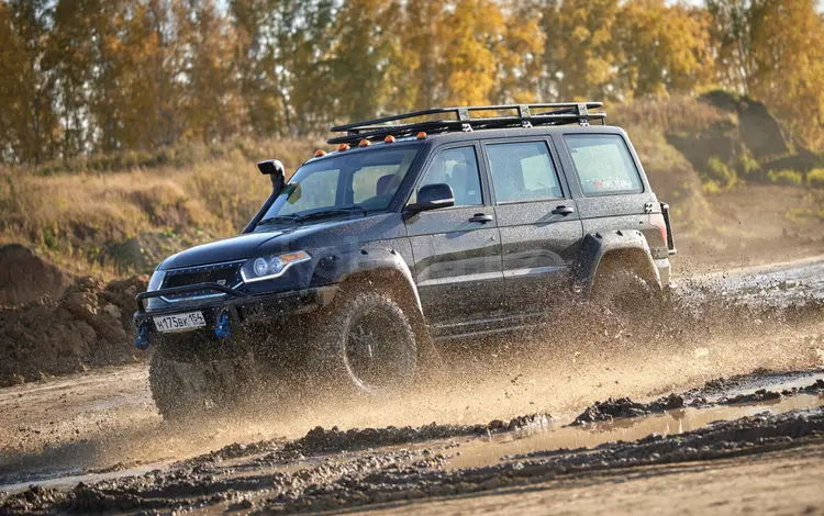 Бампер силовой передний BMS ALFA для УАЗ Патриот (под расширители)үшін546 000 тг. в Алматы