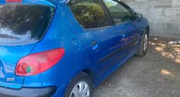 Peugeot 206 2006 года за 1 500 000 тг. в Алматы – фото 2
