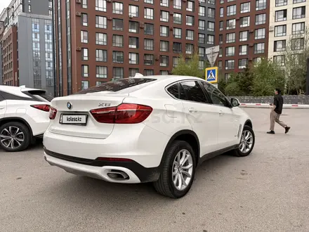 BMW X6 2017 года за 17 900 000 тг. в Астана – фото 4