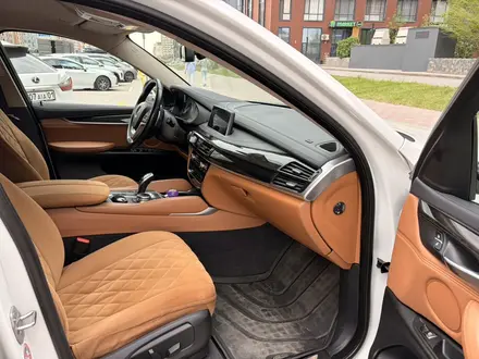 BMW X6 2017 года за 17 900 000 тг. в Астана – фото 10