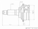 Шрус наружный, граната наружная за 27 350 тг. в Караганда