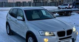 BMW X3 2013 года за 10 200 000 тг. в Астана – фото 2