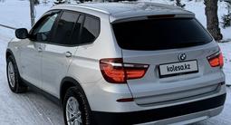 BMW X3 2013 года за 10 200 000 тг. в Астана – фото 5