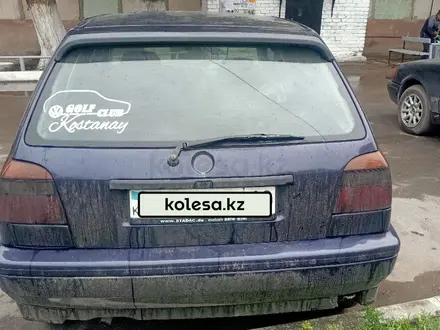 Volkswagen Golf 1994 года за 1 600 000 тг. в Костанай – фото 4