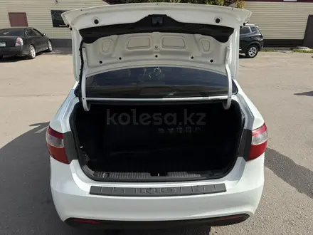 Kia Rio 2013 года за 4 500 000 тг. в Петропавловск – фото 17