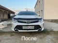 Бампер передний Toyota Camry 55 EXCLUSIVE за 135 000 тг. в Алматы – фото 10