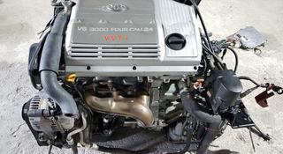 Двигатель toyota 1MZ-FE 3 л мотор япония k24 2.4 L за 89 900 тг. в Алматы