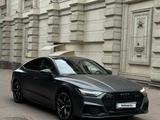 Audi A7 2022 года за 36 000 000 тг. в Алматы – фото 4