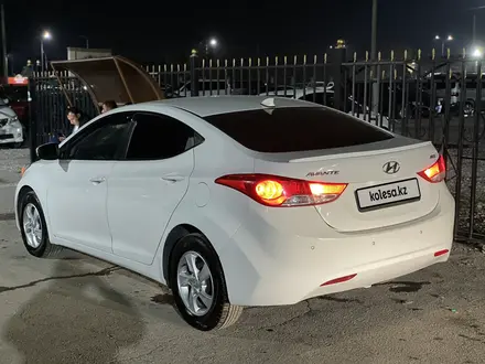 Hyundai Elantra 2012 года за 5 600 000 тг. в Шымкент – фото 2