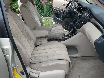 Toyota Highlander 2002 года за 8 300 000 тг. в Талдыкорган – фото 17