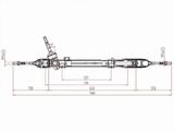 Рейка рулевая за 42 450 тг. в Алматы