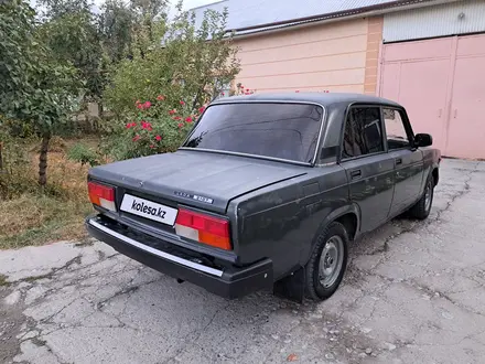 ВАЗ (Lada) 2107 2010 года за 1 100 000 тг. в Шымкент – фото 5