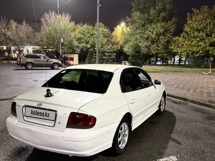 Hyundai Sonata 2002 года за 1 250 000 тг. в Тараз – фото 6