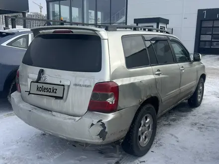 Toyota Highlander 2001 года за 4 200 000 тг. в Астана – фото 4