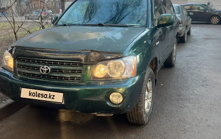 Toyota Highlander 2001 годаүшін6 400 000 тг. в Алматы