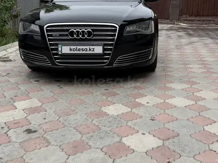 Audi A8 2013 года за 13 000 000 тг. в Алматы – фото 10