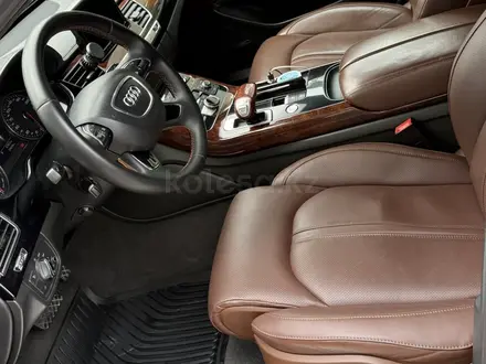 Audi A8 2013 года за 13 000 000 тг. в Алматы – фото 13