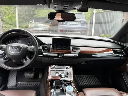 Audi A8 2013 года за 13 000 000 тг. в Алматы – фото 15