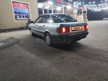 Audi 80 1989 года за 1 300 000 тг. в Шу – фото 5