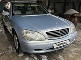 Mercedes-Benz S 320 2001 годаүшін4 900 000 тг. в Шымкент – фото 4