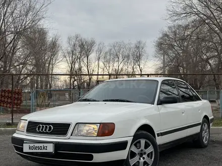 Audi 100 1991 года за 2 300 000 тг. в Тараз – фото 8