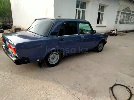 ВАЗ (Lada) 2107 2005 года за 500 000 тг. в Туркестан – фото 4