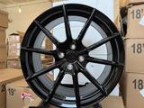 R17 7, 5J ET35 73.1 4x100 BLACK за 280 000 тг. в Алматы