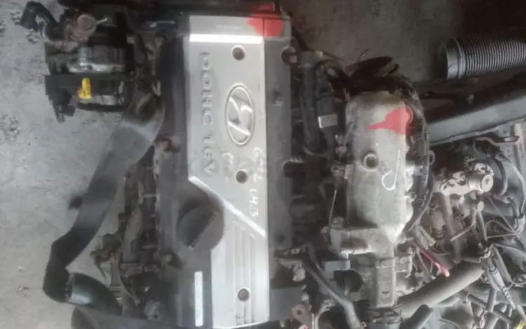 Двигатель g4ee Hyundai Getz 1.4 л 16 клапан за 350 000 тг. в Шымкент