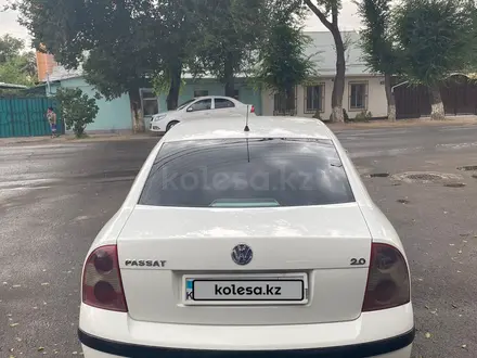 Volkswagen Passat 2001 года за 2 500 000 тг. в Тараз – фото 8