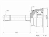 Граната, Шрус передний наружний за 30 550 тг. в Шымкент