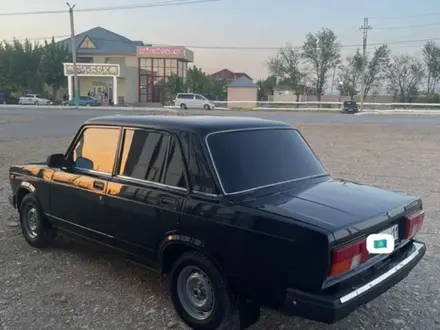 ВАЗ (Lada) 2107 2011 годаүшін1 200 000 тг. в Сарыагаш – фото 2