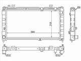 Радиатор двигателя за 11 550 тг. в Астана