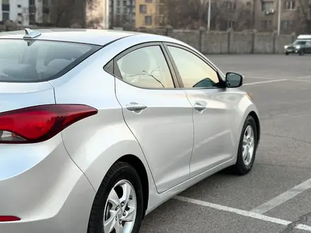 Hyundai Elantra 2015 года за 6 450 000 тг. в Алматы – фото 9