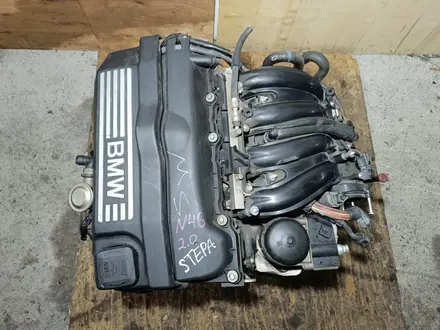 Двигатель BMW N46 N46B20 2.0 E46 E90 E60 E81 E87 E83 E84 БМВ Н46 за 380 000 тг. в Караганда – фото 2