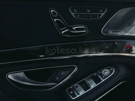 Mercedes-Benz S 63 AMG 2015 года за 35 000 000 тг. в Алматы – фото 8