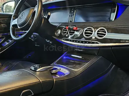 Mercedes-Benz S 63 AMG 2014 года за 35 000 000 тг. в Алматы – фото 12